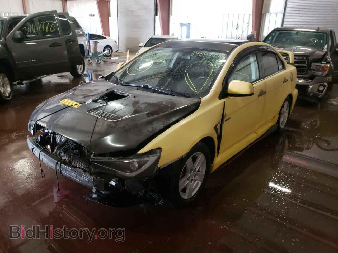 2008 MITSUBISHI LANCER - VIN: JA3AU26U28U042302 - Фото 2