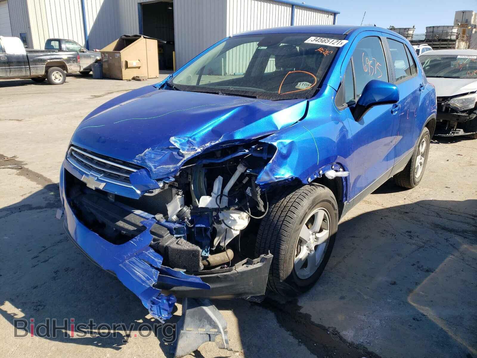 2015 CHEVROLET TRAX - VIN: KL7CJPSB0FB210738 - Фото 2