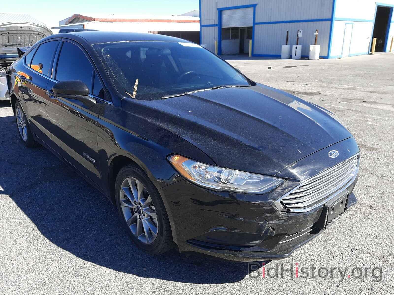 Фотография 3FA6P0LU8HR381098 - FORD FUSION 2017