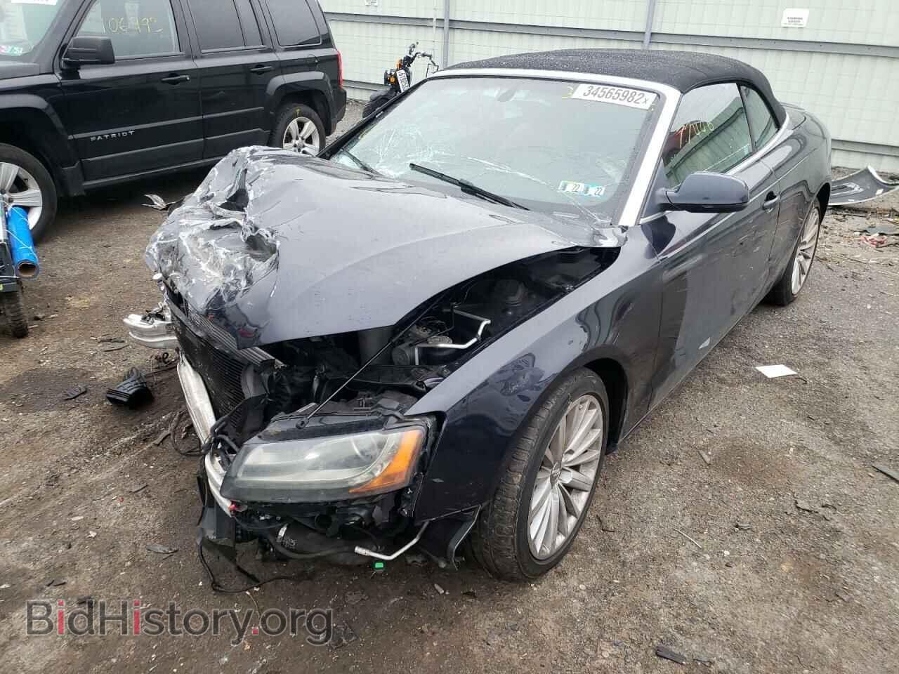2012 AUDI A5 - VIN: WAULFAFH7CN000936 - Фото 2