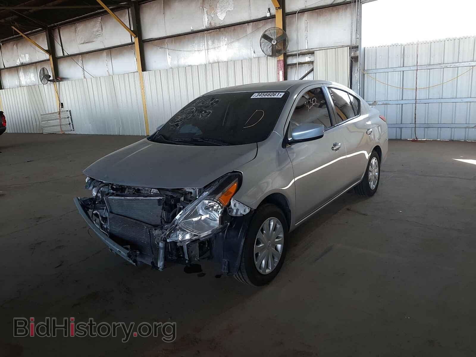 2019 NISSAN VERSA - VIN: 3N1CN7AP8KL841205 - Фото 2