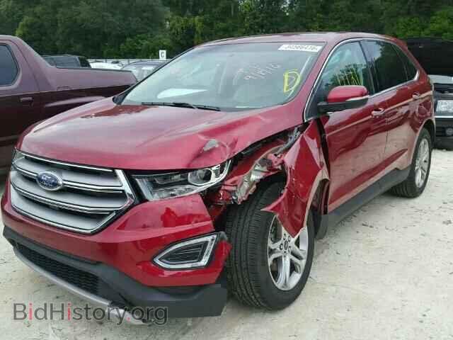 2015 FORD EDGE - VIN: 2FMTK3K99FBC36783 - Фото 2