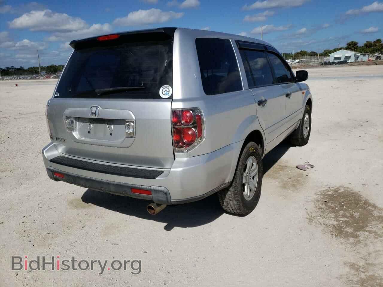 2007 HONDA PILOT - VIN: 5FNYF28167B038239 - Фото 4