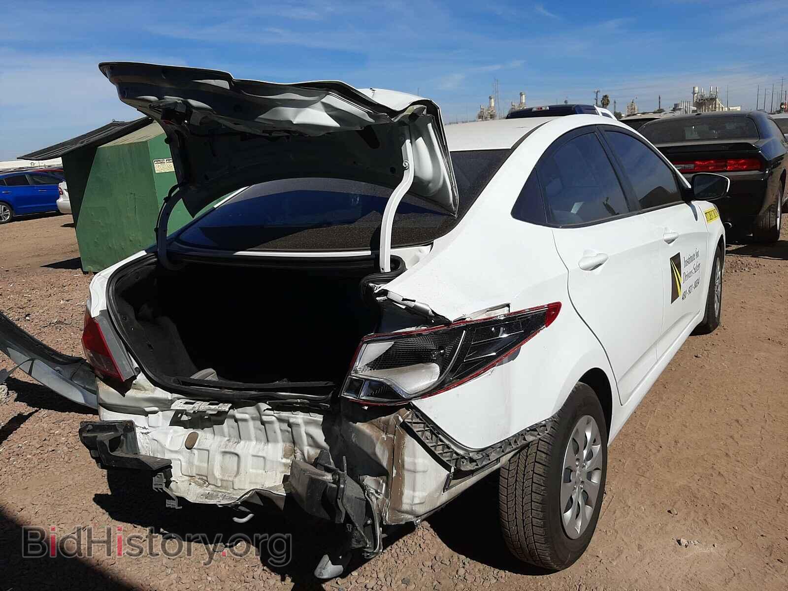 2016 HYUNDAI ACCENT - VIN: KMHCT4AE2GU112447 - Фото 4