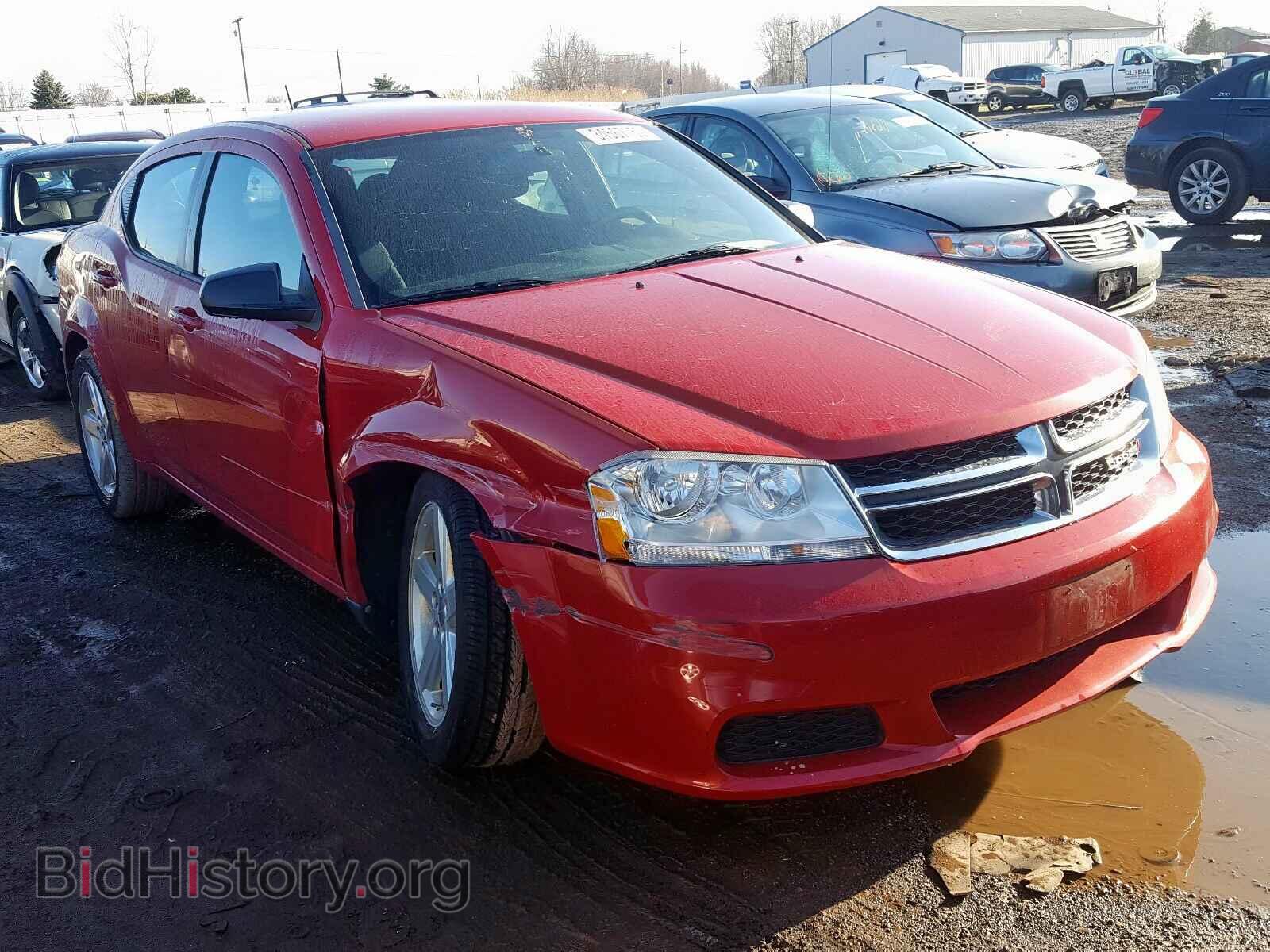 Photo 1C3CDZAB8DN534866 - DODGE AVENGER 2013