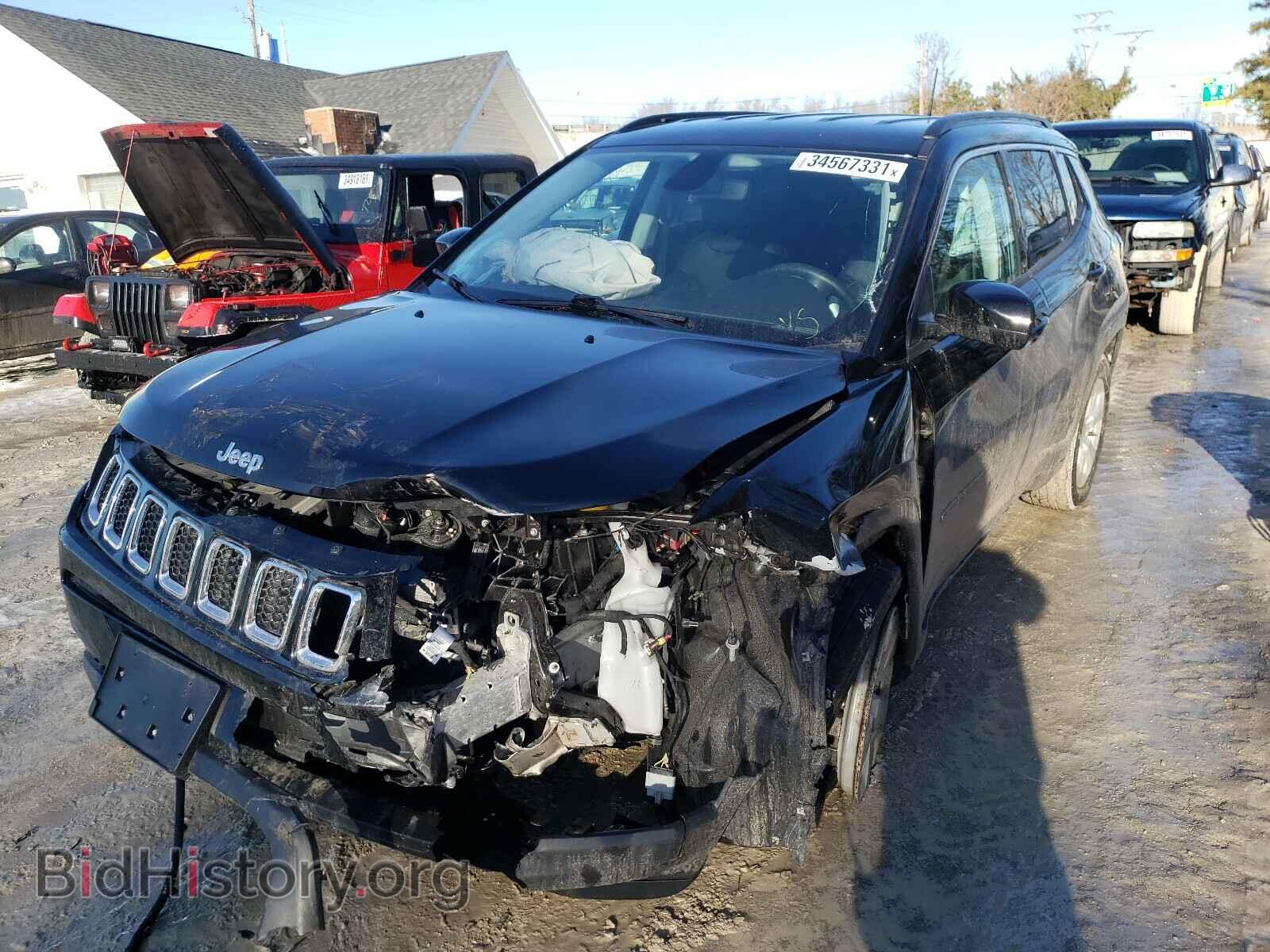 2019 JEEP COMPASS - VIN: 3C4NJDBBXKT628470 - Фото 2