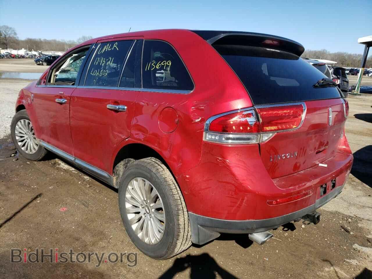 2012 LINCOLN MKX - VIN: 2LMDJ6JK4CBL02802 - Фото 3