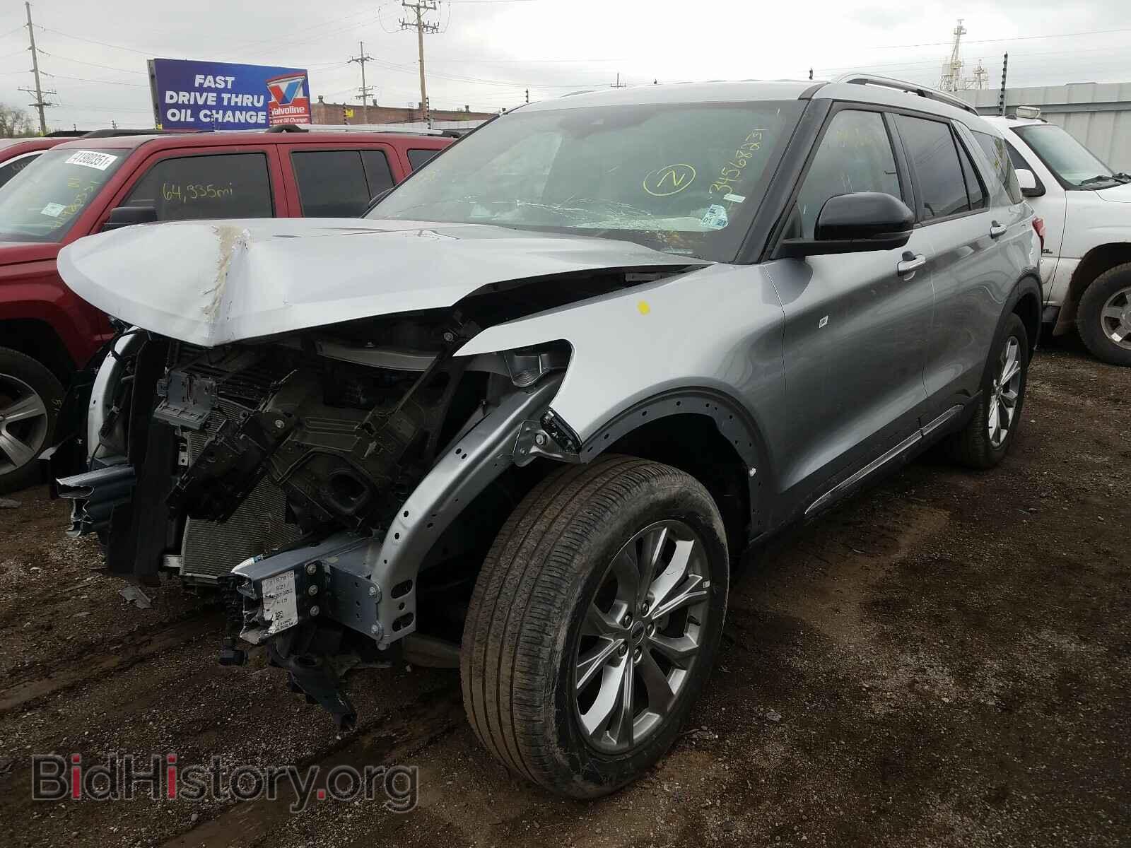 2020 FORD EXPLORER - VIN: 1FMSK7FH8LGB65570 - Фото 2