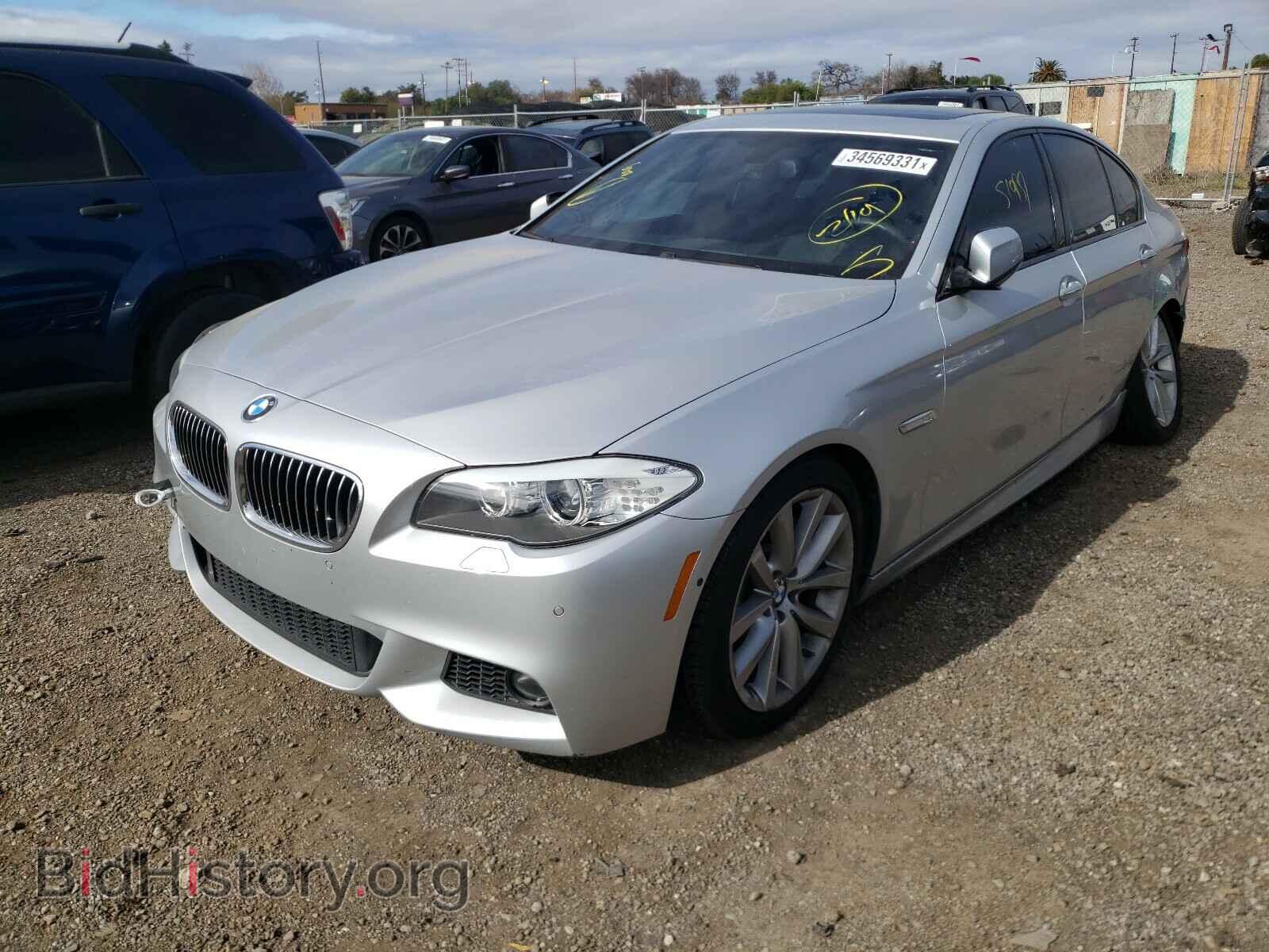 2013 BMW 5 SERIES - VIN: WBAFR7C53DC828108 - Фото 2