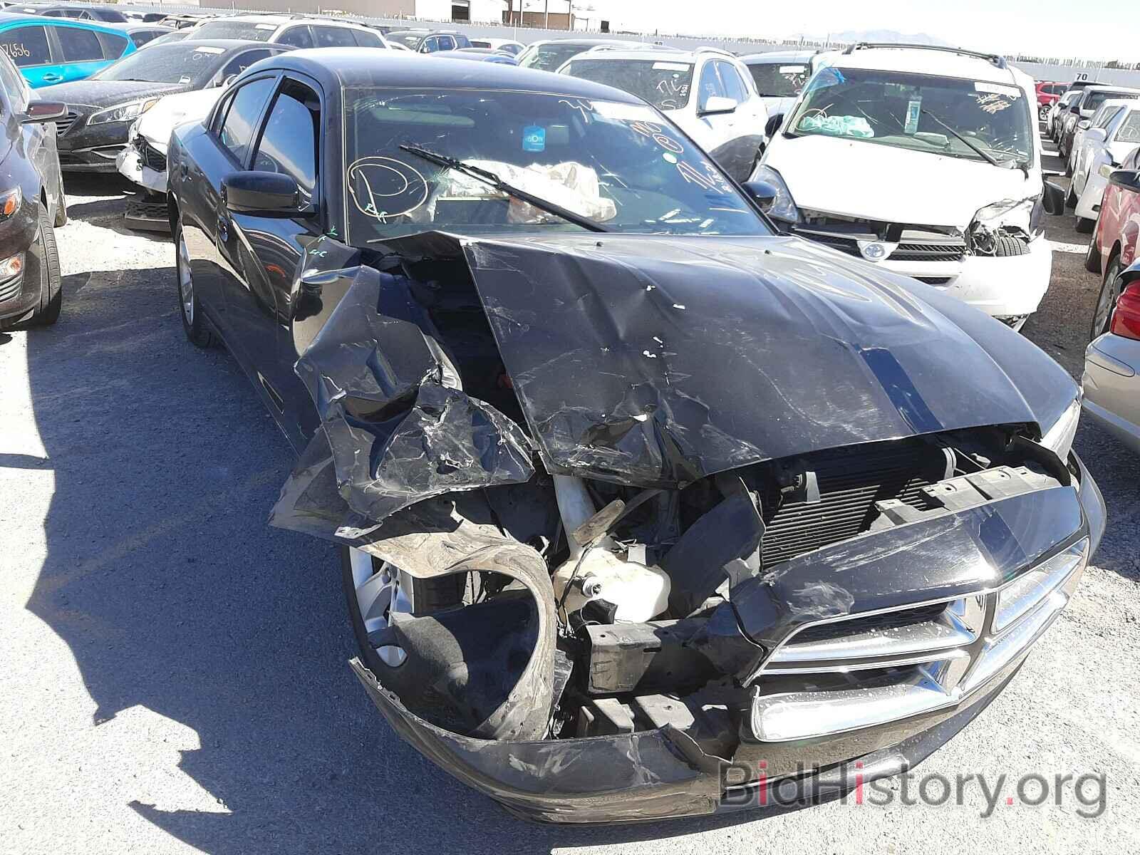 Photo 2C3CDXHG8EH283637 - DODGE CHARGER 2014