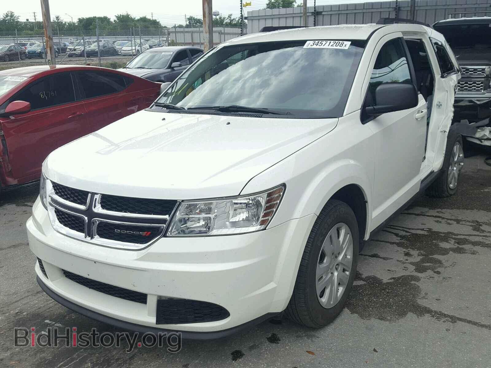 2017 DODGE JOURNEY - VIN: 3C4PDCAB4HT559036 - Фото 2
