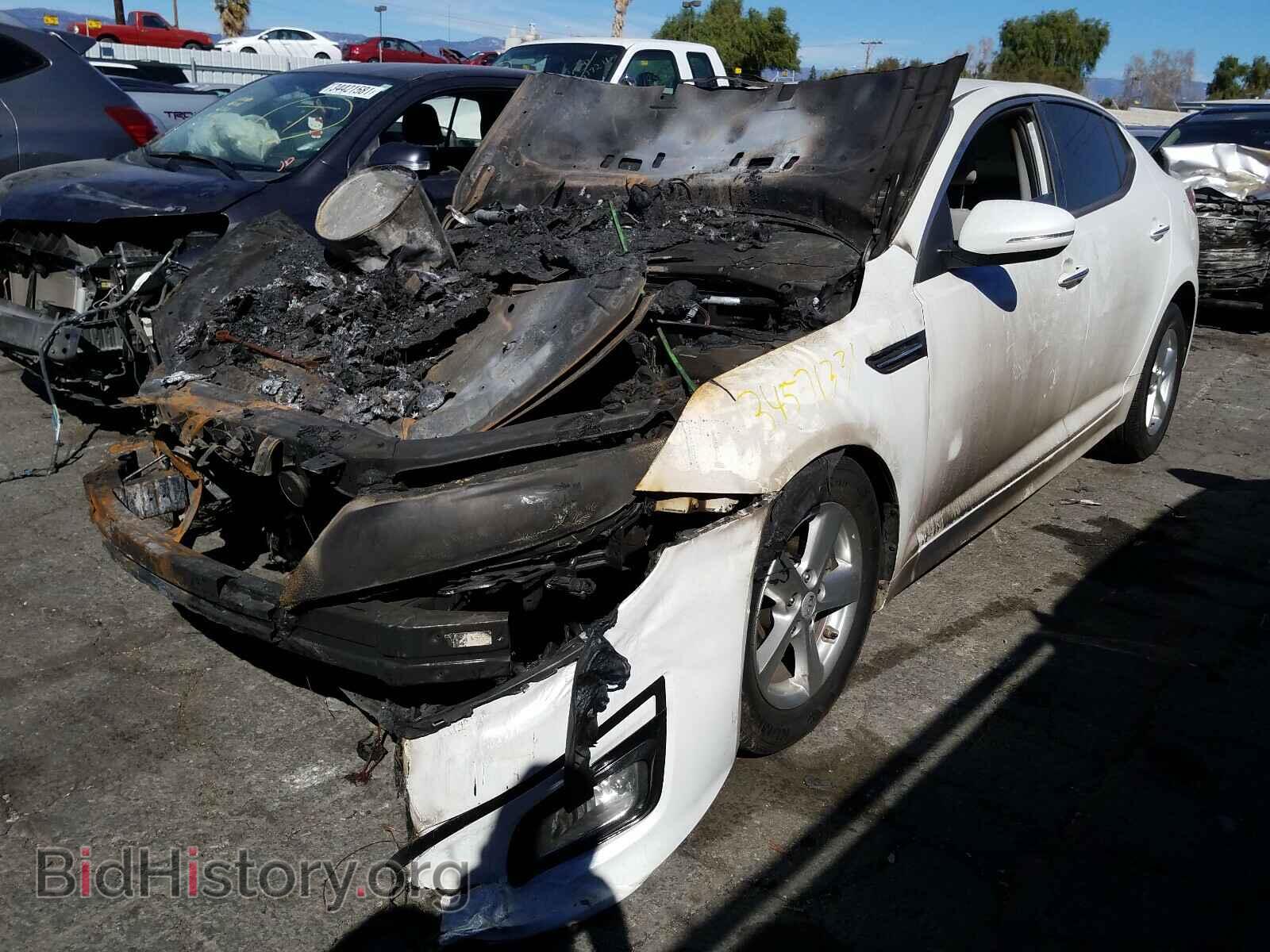 2015 KIA OPTIMA - VIN: 5XXGM4A78FG513316 - Фото 2
