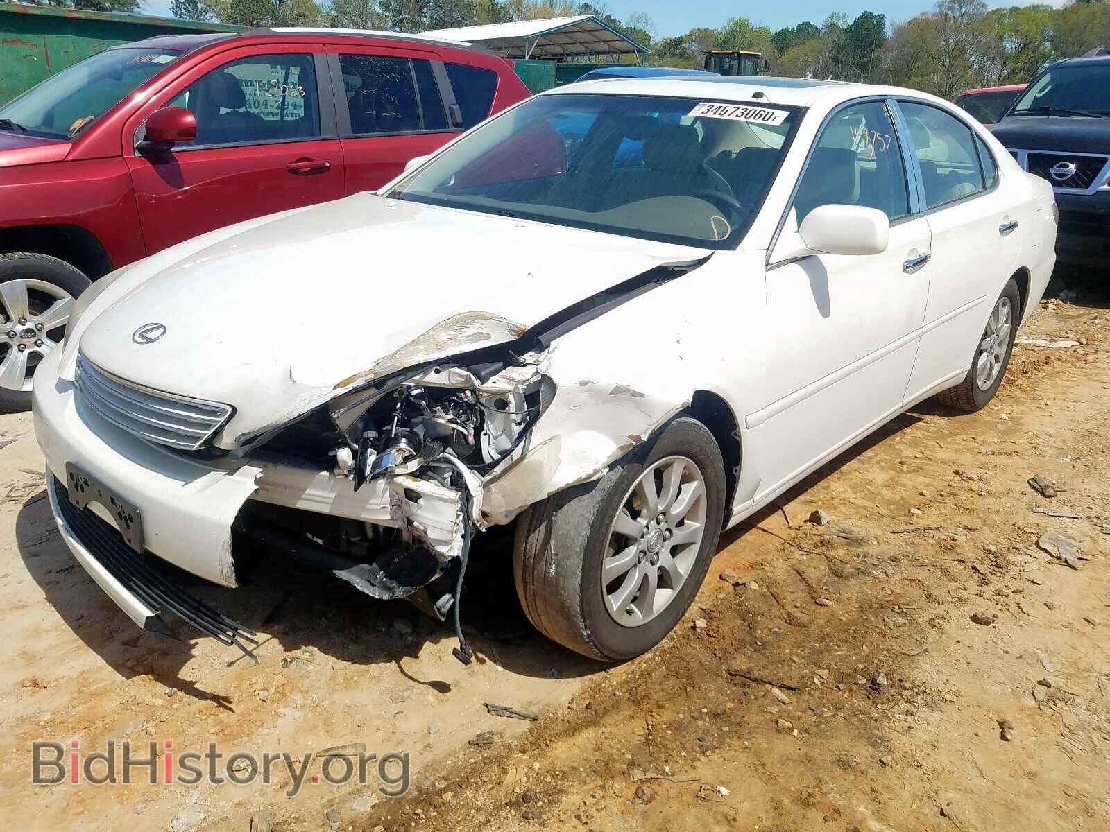 2004 LEXUS ES330 - VIN: JTHBA30G845001148 - Фото 2