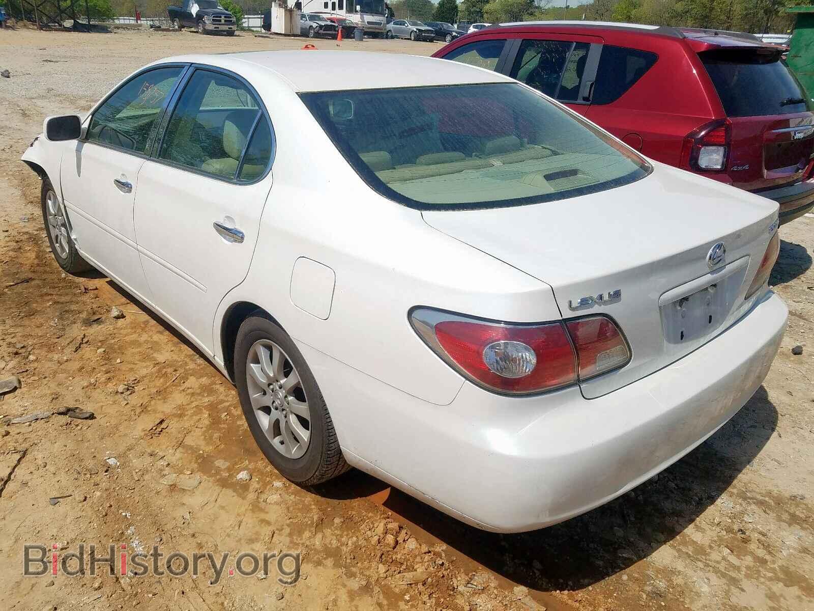 2004 LEXUS ES330 - VIN: JTHBA30G845001148 - Фото 3