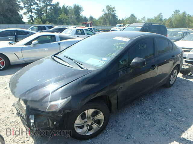 2013 HONDA CIVIC - VIN: 2HGFB2F51DH302063 - Фото 2