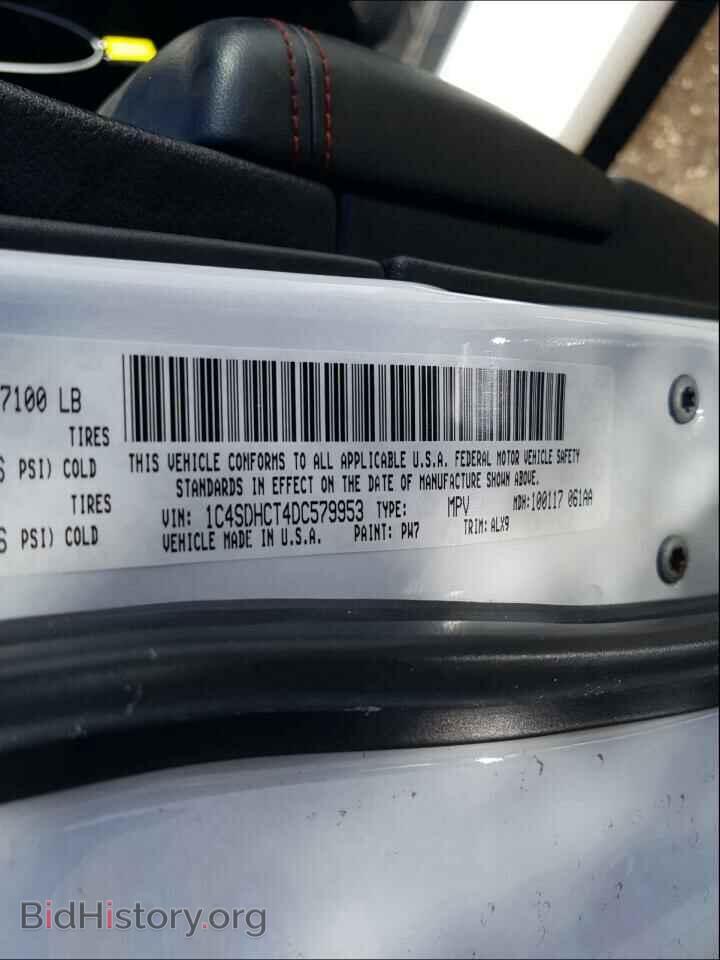 2013 DODGE DURANGO - VIN: 1C4SDHCT4DC579953 - Photo 10