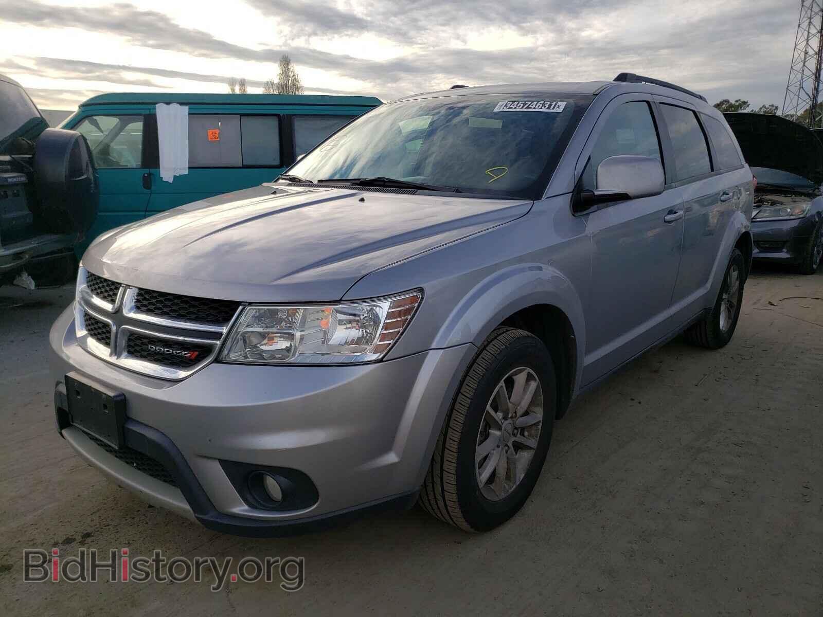 2016 DODGE JOURNEY - VIN: 3C4PDCBG4GT145716 - Фото 2