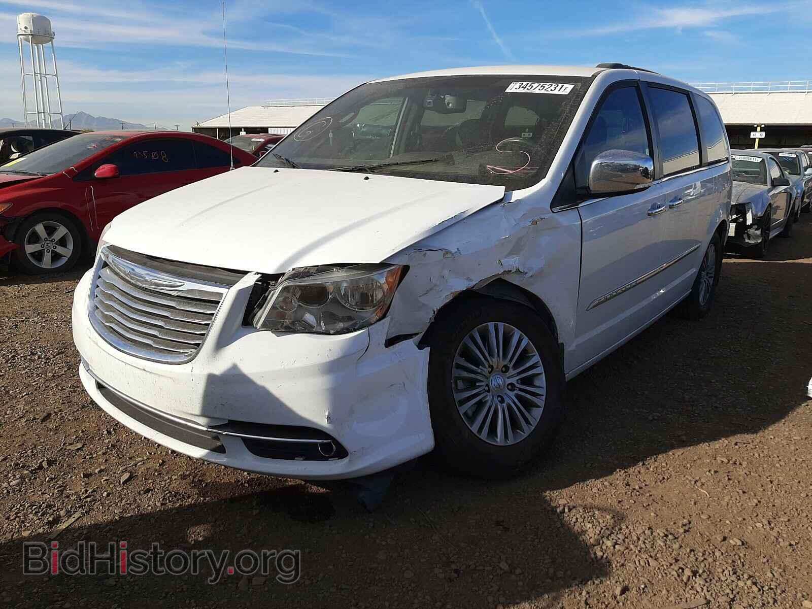 2014 CHRYSLER MINIVAN - VIN: 2C4RC1CGXER191792 - Фото 2
