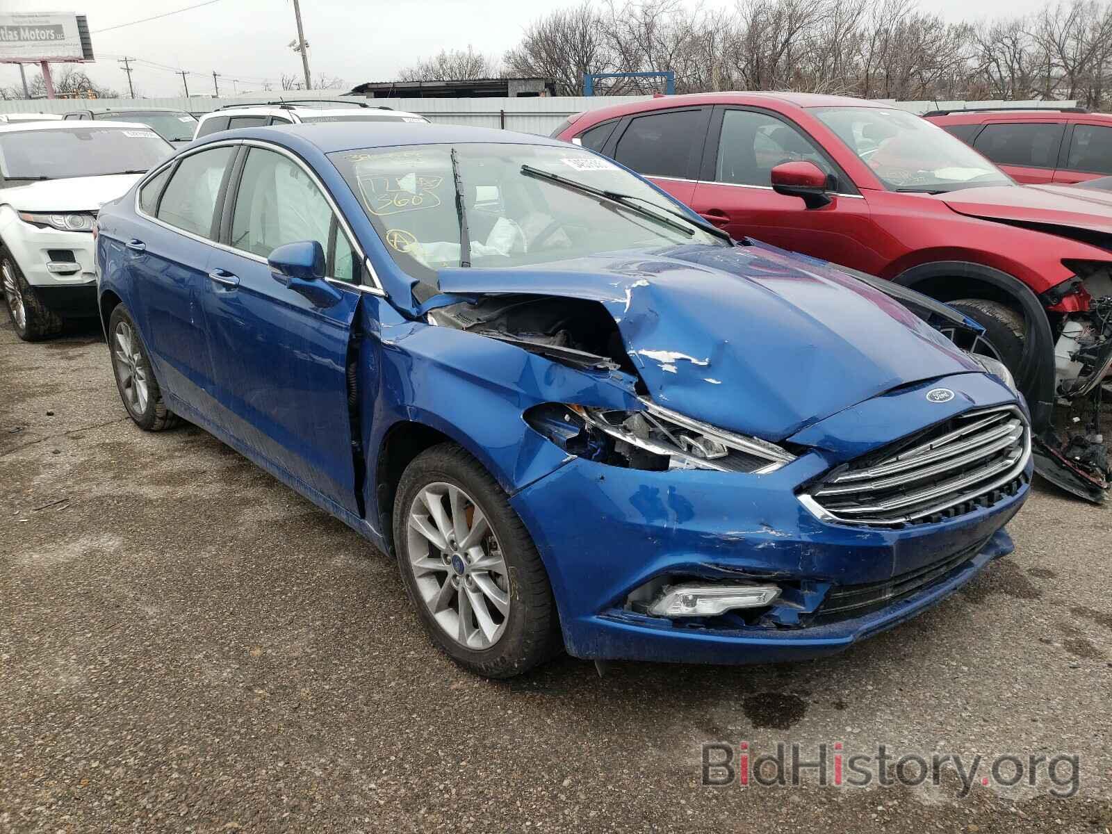 Photo 3FA6P0HD6HR396059 - FORD FUSION 2017