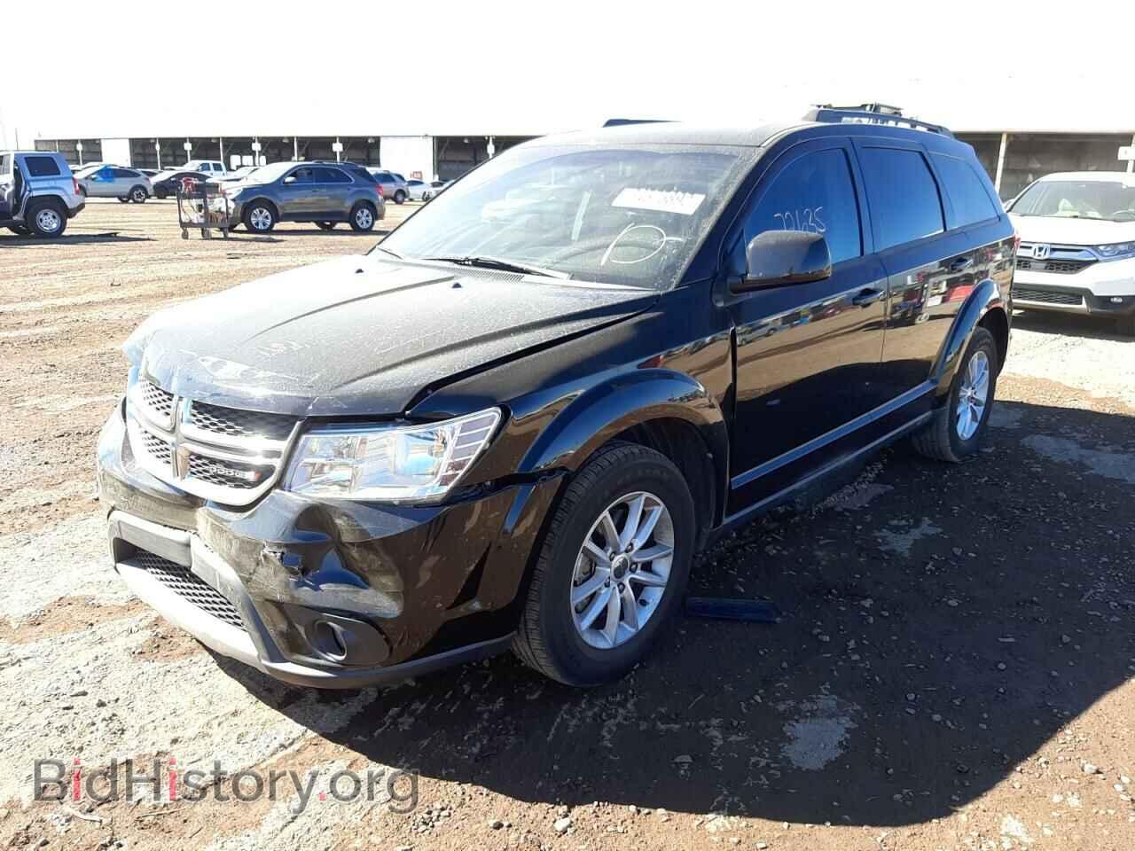 2016 DODGE JOURNEY - VIN: 3C4PDCBB9GT128429 - Фото 2