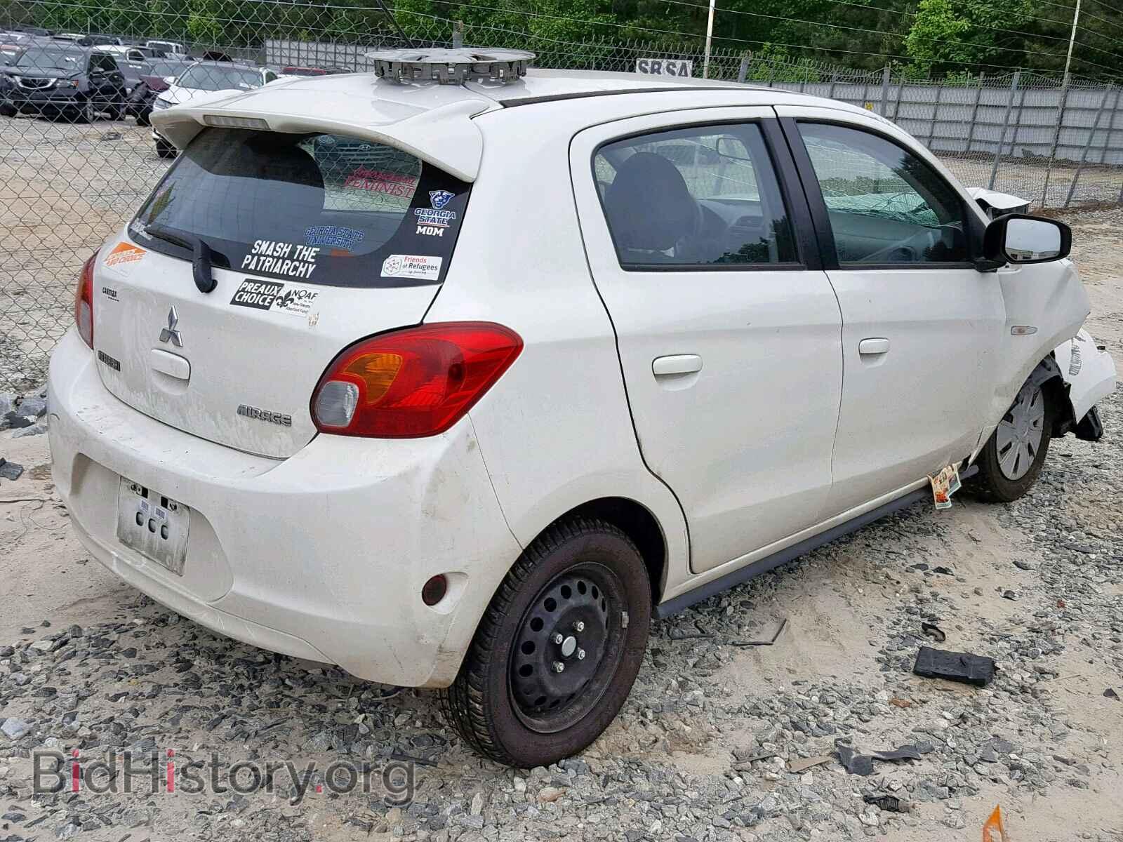 2015 MITSUBISHI MIRAGE - VIN: ML32A3HJ4FH046559 - Фото 4