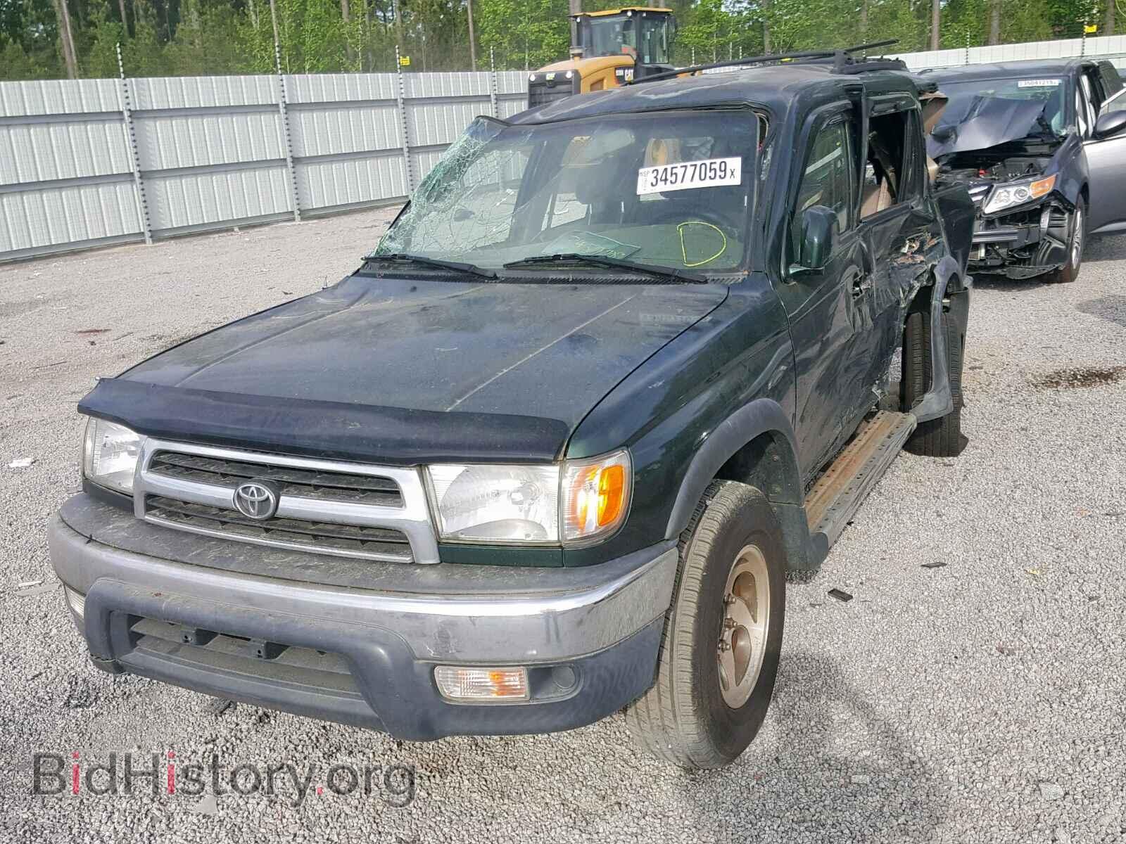 2000 TOYOTA 4RUNNER SR - VIN: JT3GN86R4Y0157857 - Фото 2