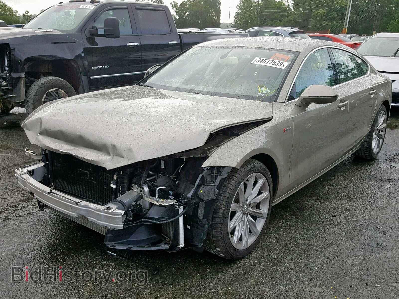 2012 AUDI A7 - VIN: WAUSGAFC1CN001495 - Фото 2