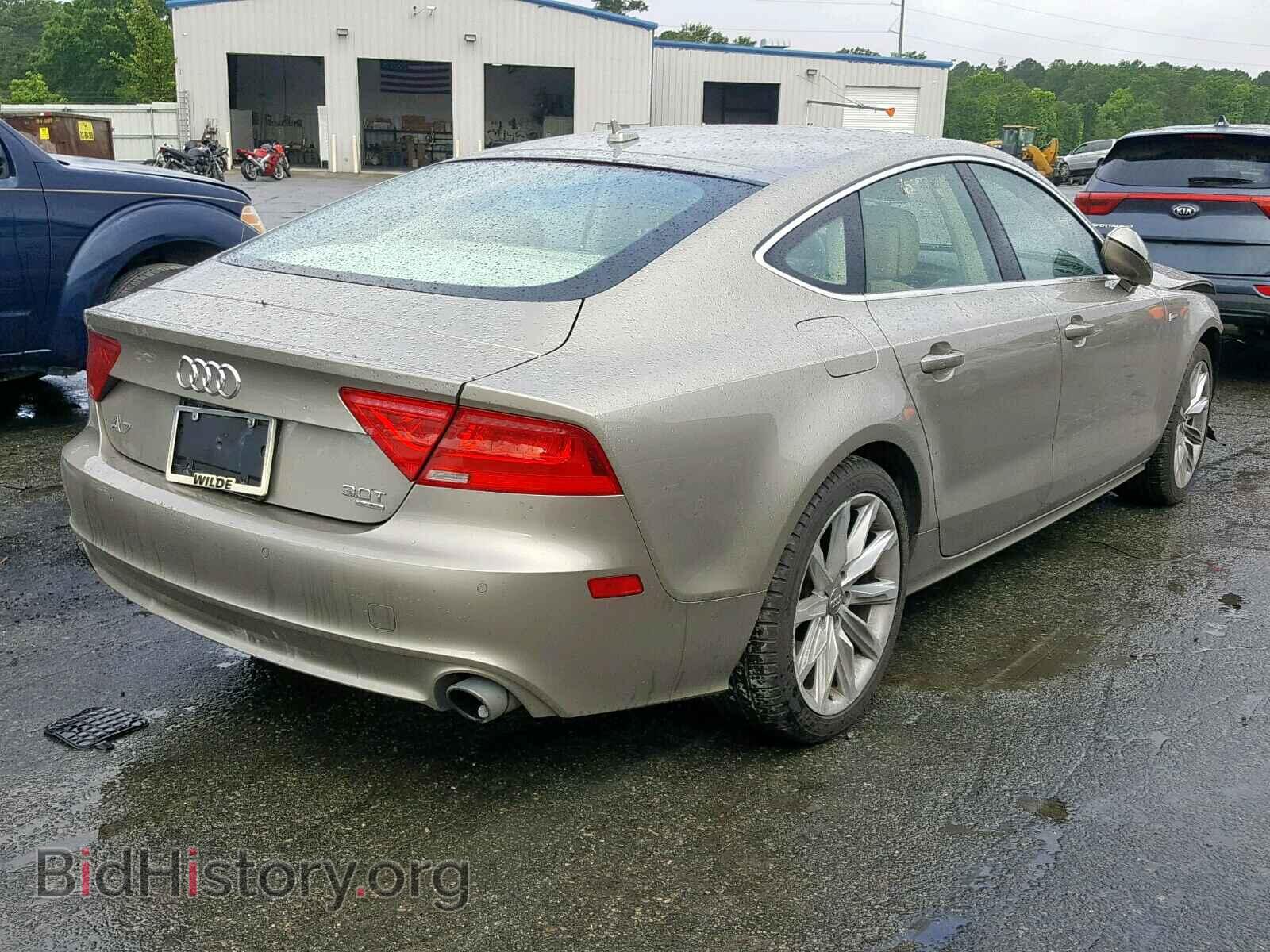 2012 AUDI A7 - VIN: WAUSGAFC1CN001495 - Фото 4