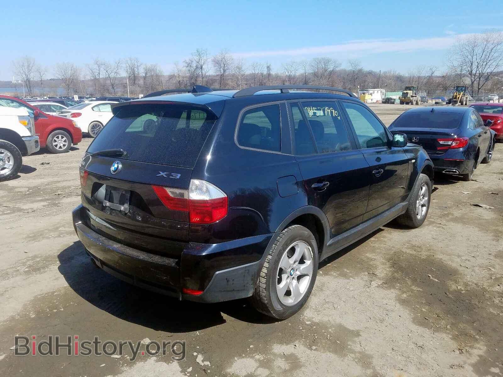 2007 BMW X3 - VIN: WBXPC93467WF17678 - Фото 4