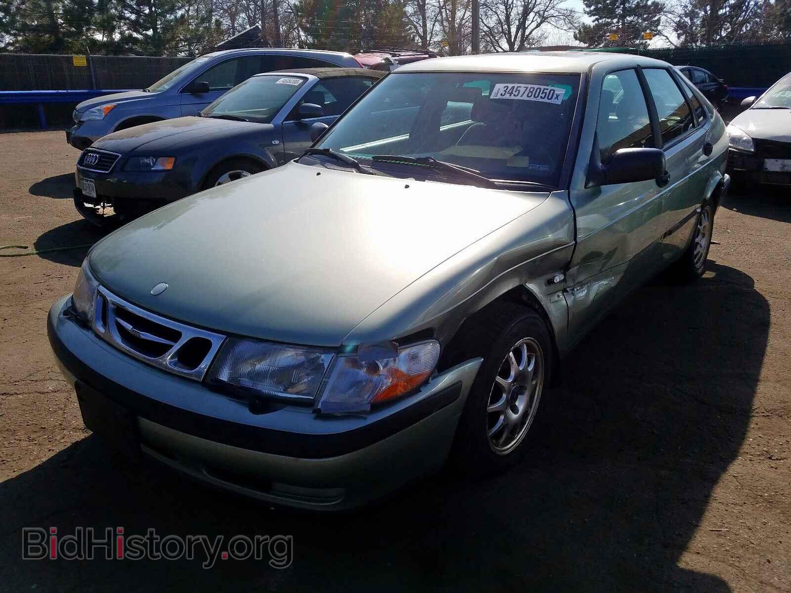 2000 SAAB 9 3 - VIN: YS3DD58H9Y2014016 - Фото 2
