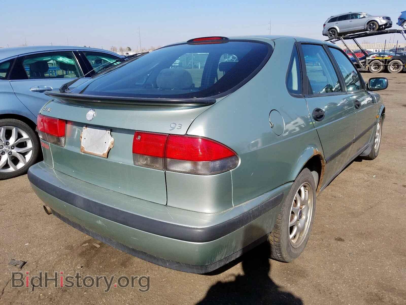 2000 SAAB 9 3 - VIN: YS3DD58H9Y2014016 - Фото 4
