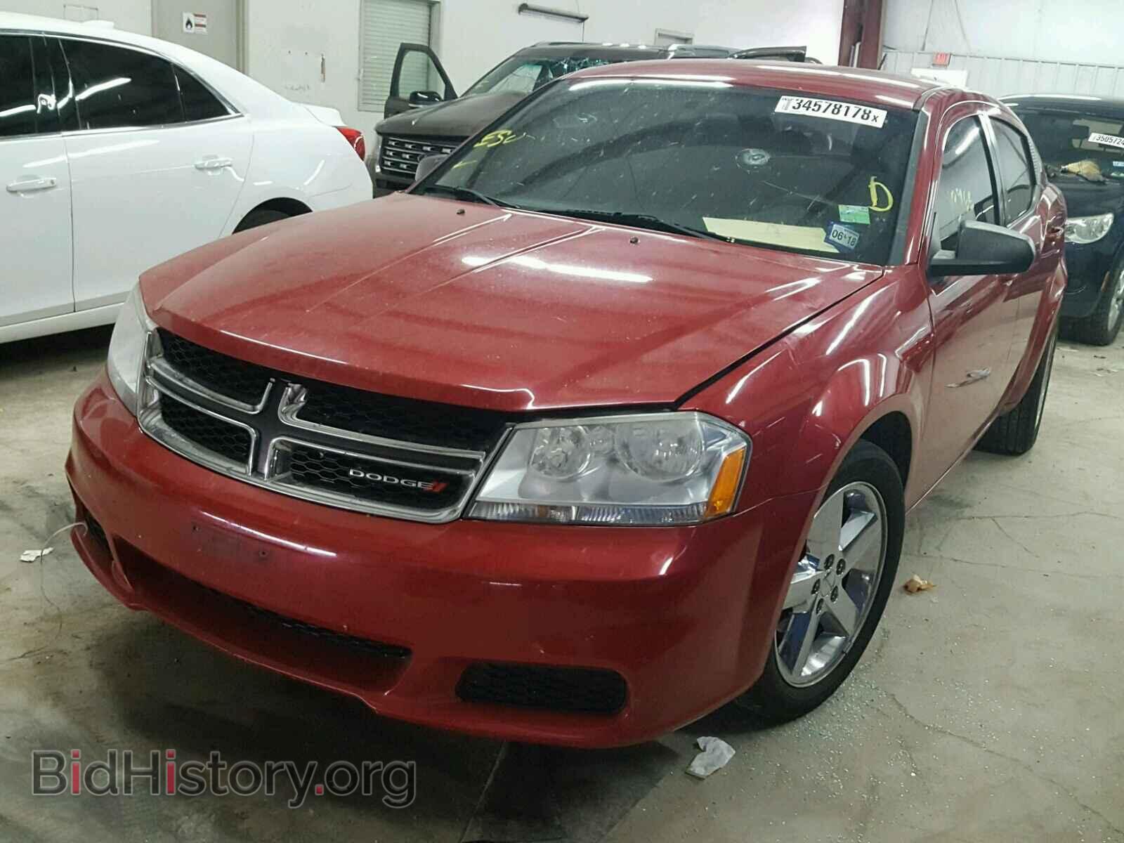2013 DODGE AVENGER - VIN: 1C3CDZAB8DN565616 - Фото 2