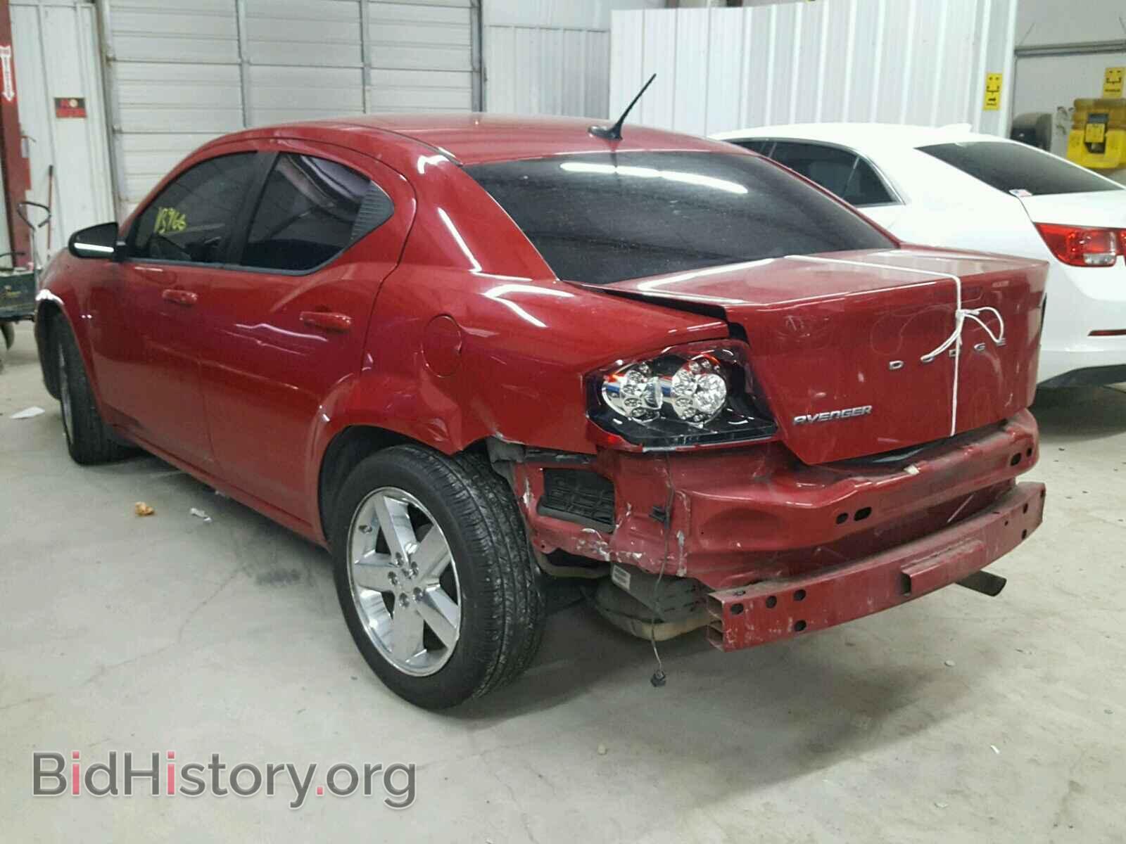 2013 DODGE AVENGER - VIN: 1C3CDZAB8DN565616 - Фото 3