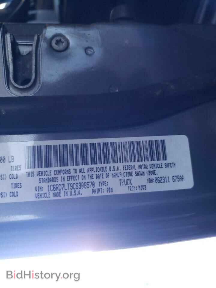 2012 DODGE RAM 1500 - VIN: 1C6RD7LT9CS308570 - Photo 10