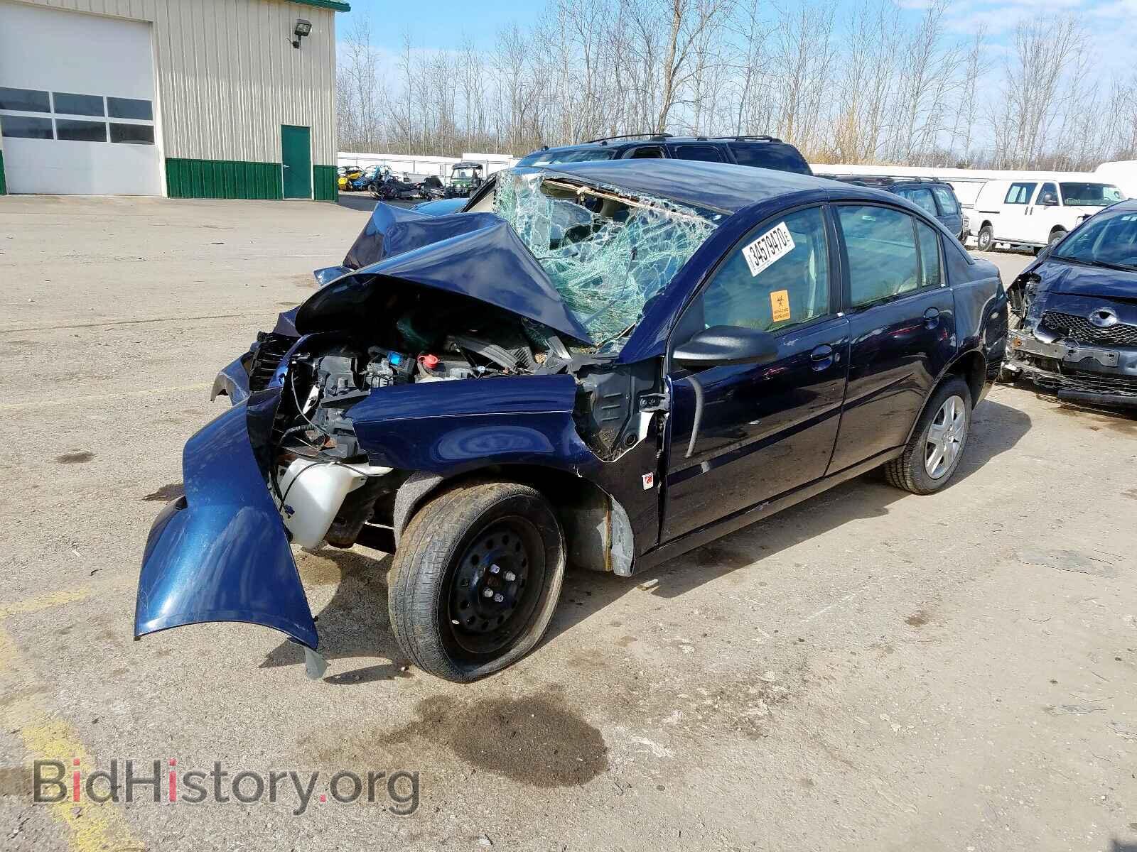 2007 SATURN ION - VIN: 1G8AJ58F17Z199342 - Фото 2