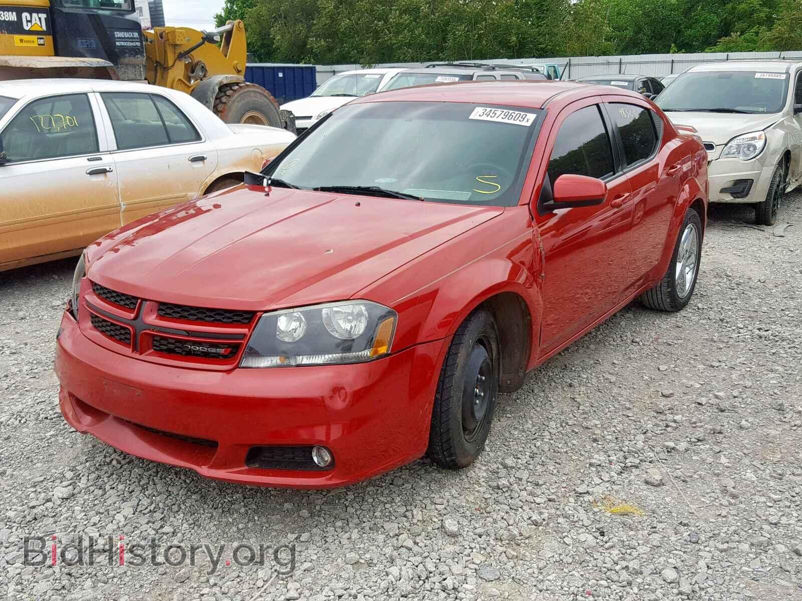 2013 DODGE AVENGER - VIN: 1C3CDZCB4DN556702 - Photo 2