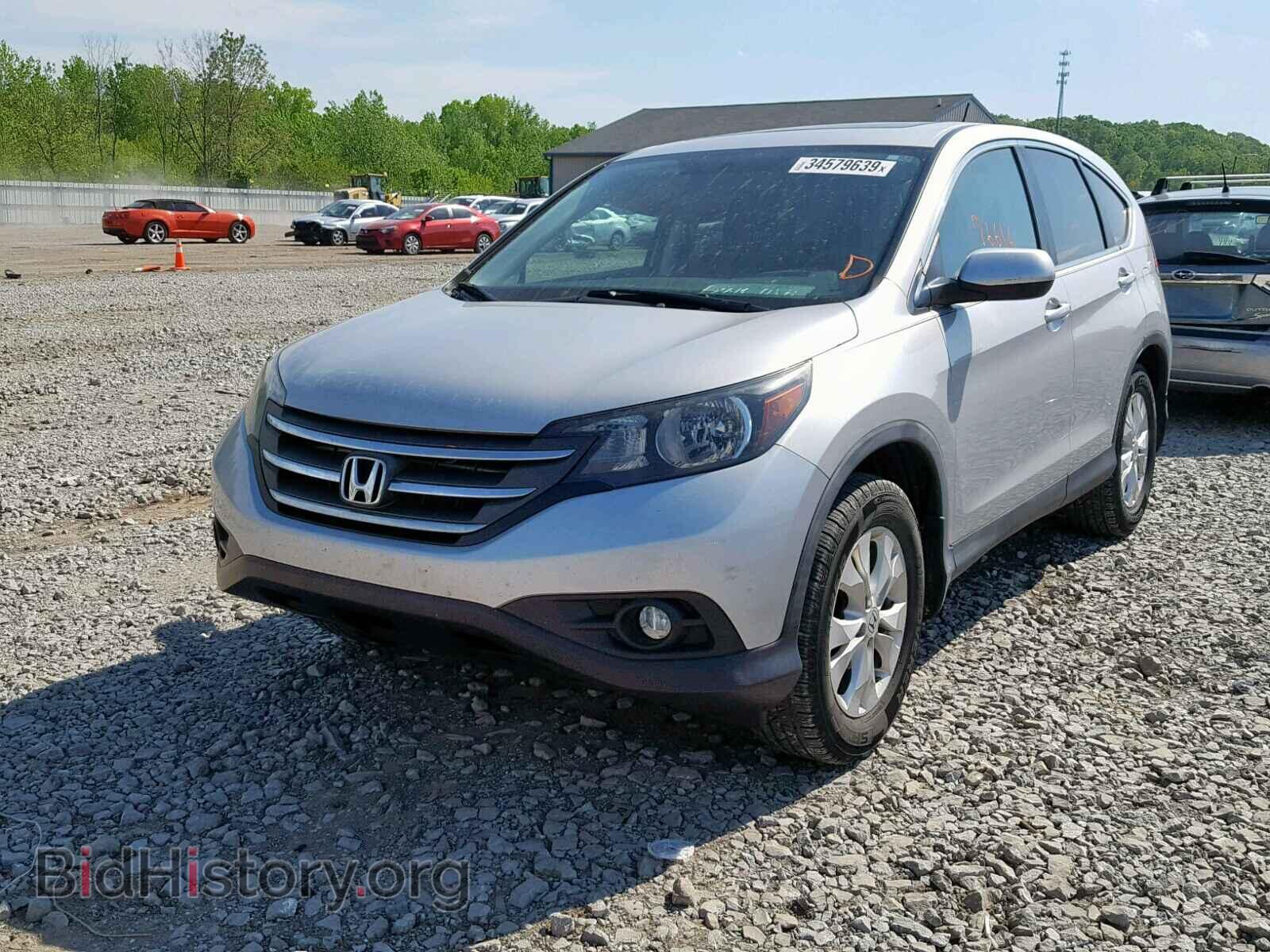 2012 HONDA CR-V EX - VIN: 5J6RM4H52CL020055 - Фото 2