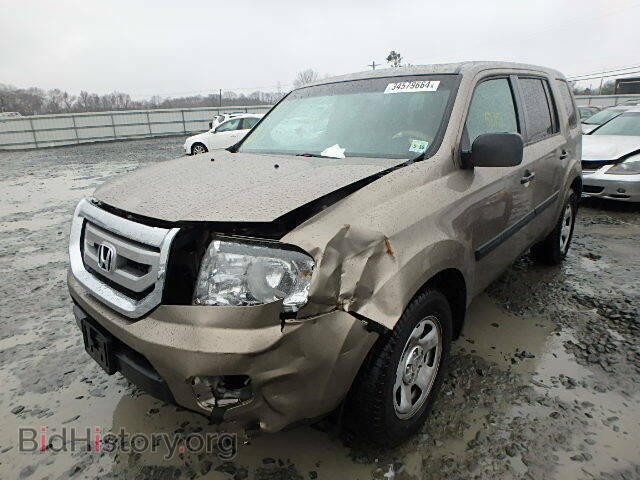 2011 HONDA PILOT - VIN: 5FNYF4H2XBB078353 - Фото 2