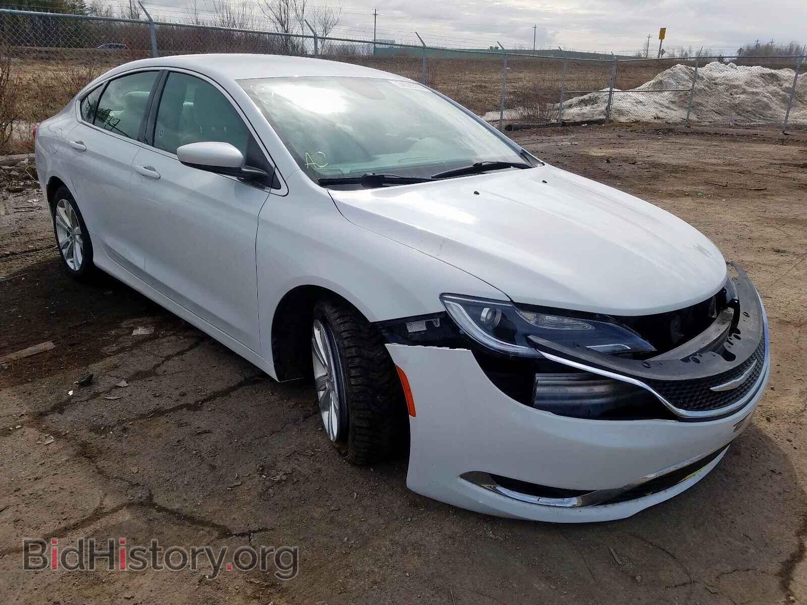 Фотография 1C3CCCAB0FN511486 - CHRYSLER 200 2015