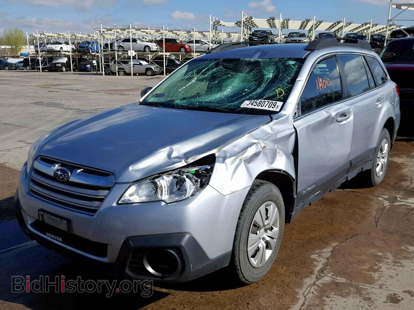 2013 SUBARU OUTBACK 2. - VIN: 4S4BRCAC9D3323018 - Фото 2