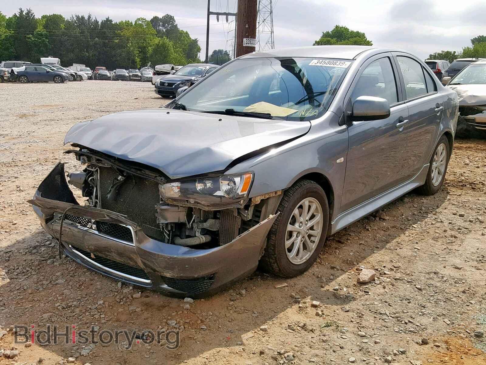 2012 MITSUBISHI LANCER - VIN: JA32V2FW6CU018970 - Фото 2