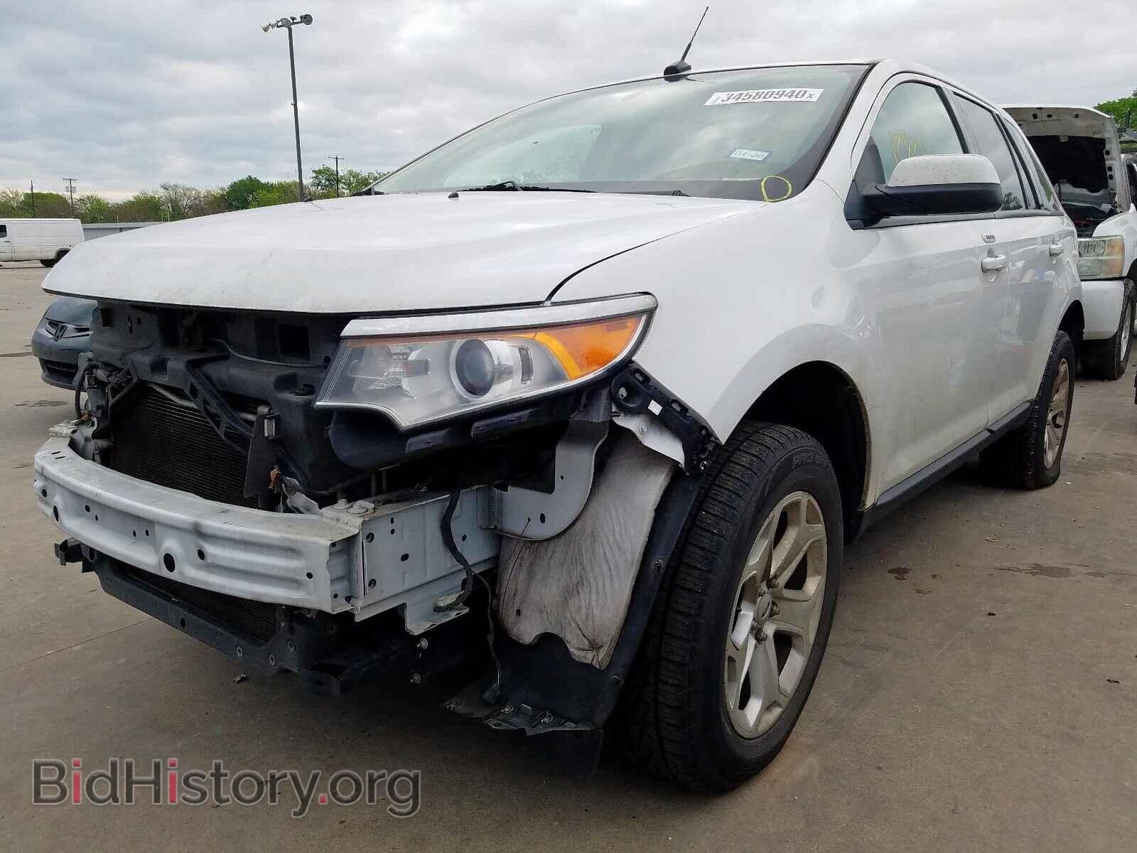 2014 FORD EDGE - VIN: 2FMDK3JC6EBA47119 - Фото 2