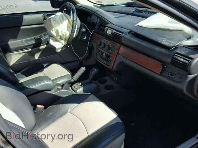 2005 CHRYSLER SEBRING - VIN: 1C3AL36R15N662154 - Фото 5