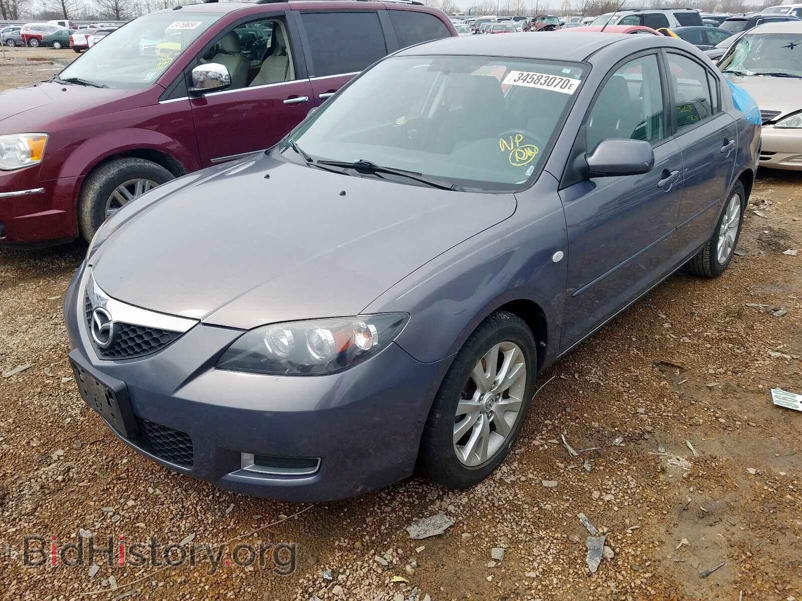2008 MAZDA 3 - VIN: JM1BK32F281867847 - Фото 2