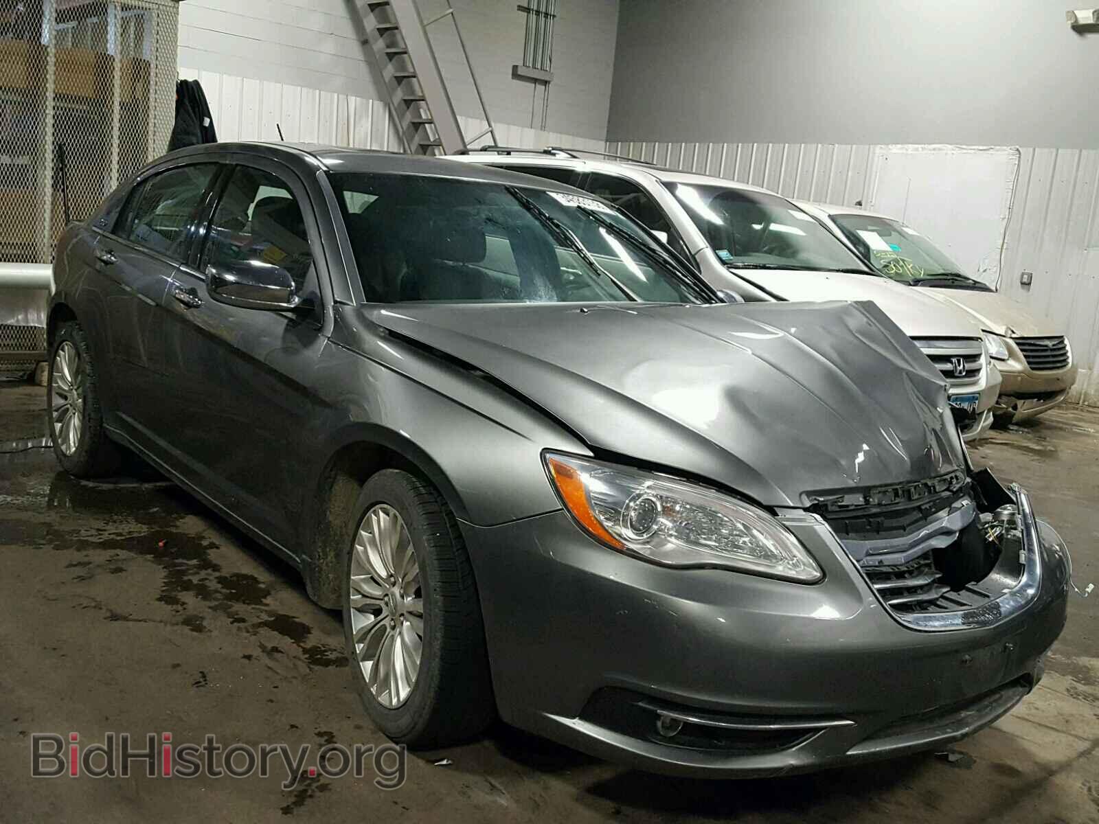 Фотография 1C3CCBCB0CN162932 - CHRYSLER 200 2012