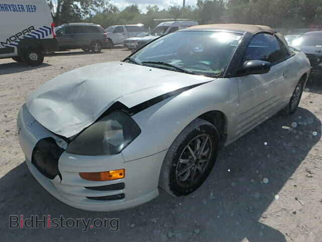 2002 MITSUBISHI ECLIPSE - VIN: 4A3AE45GX2E019712 - Фото 2