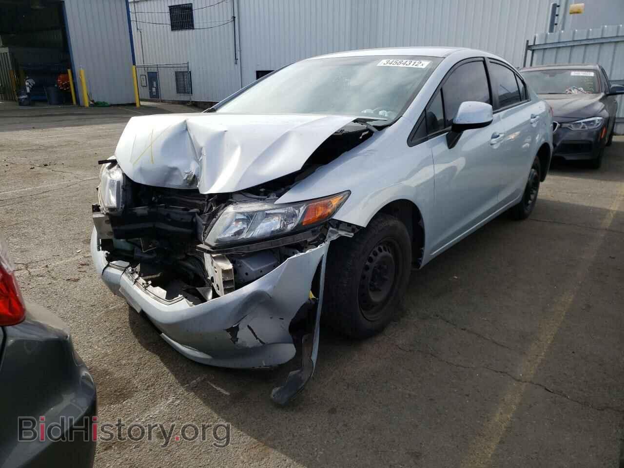 2012 HONDA CIVIC - VIN: 2HGFB2F55CH538178 - Фото 2