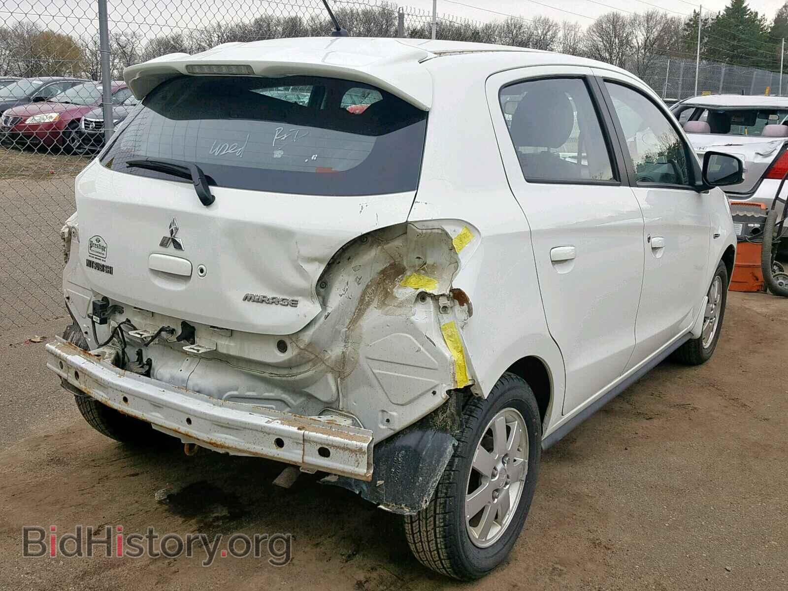2015 MITSUBISHI MIRAGE - VIN: ML32A4HJ5FH007758 - Фото 4