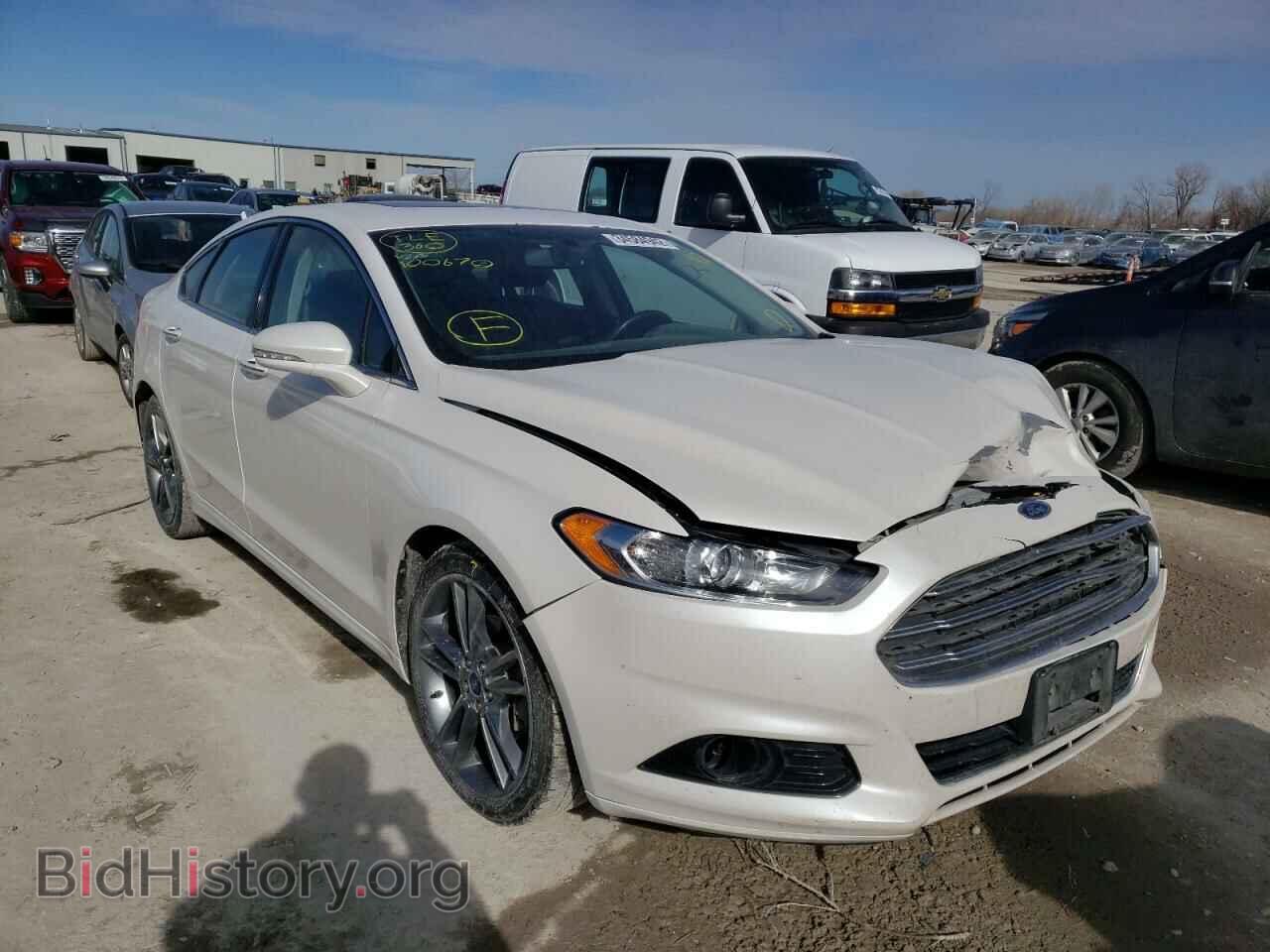 Фотография 3FA6P0D93DR100670 - FORD FUSION 2013