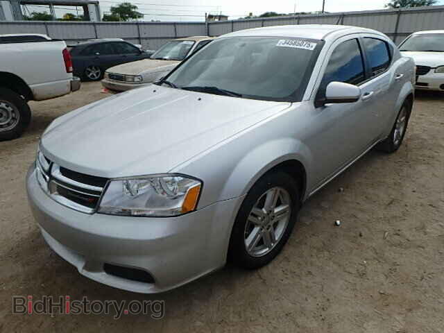 2012 DODGE AVENGER - VIN: 1C3CDZCB1CN206510 - Фото 2